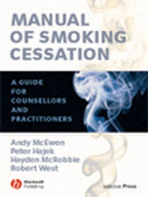 cover image of Manual of Smoking Cessation